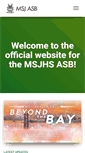 Mobile Screenshot of msjasb.org